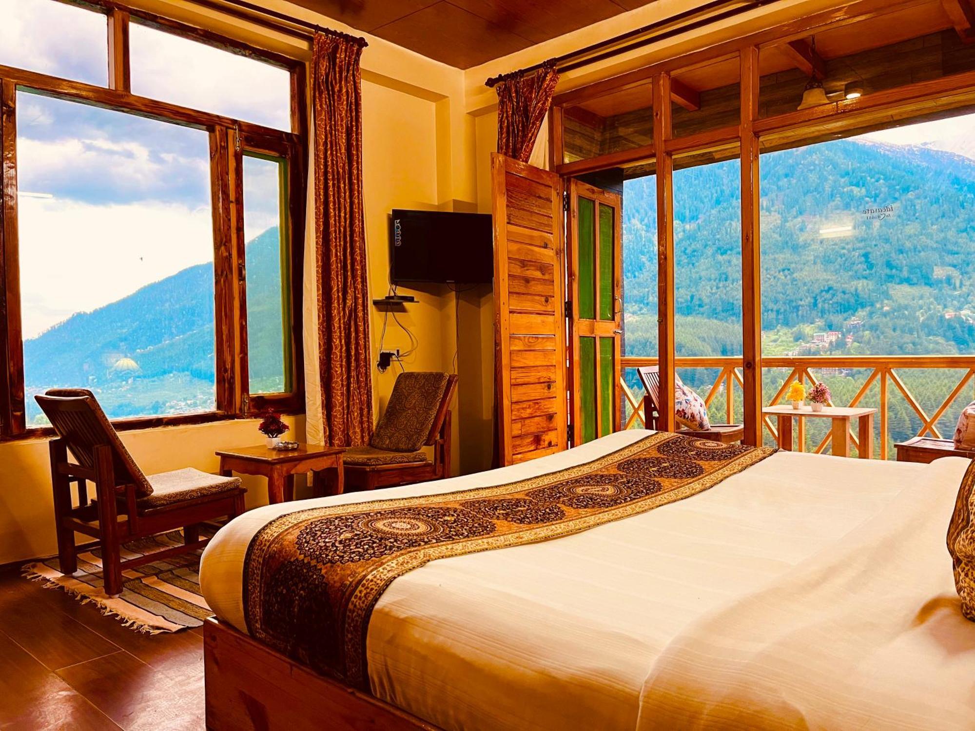 The Kempty Osasis - A Boutique Resort With Scenic Mountain View In ムスーリー エクステリア 写真